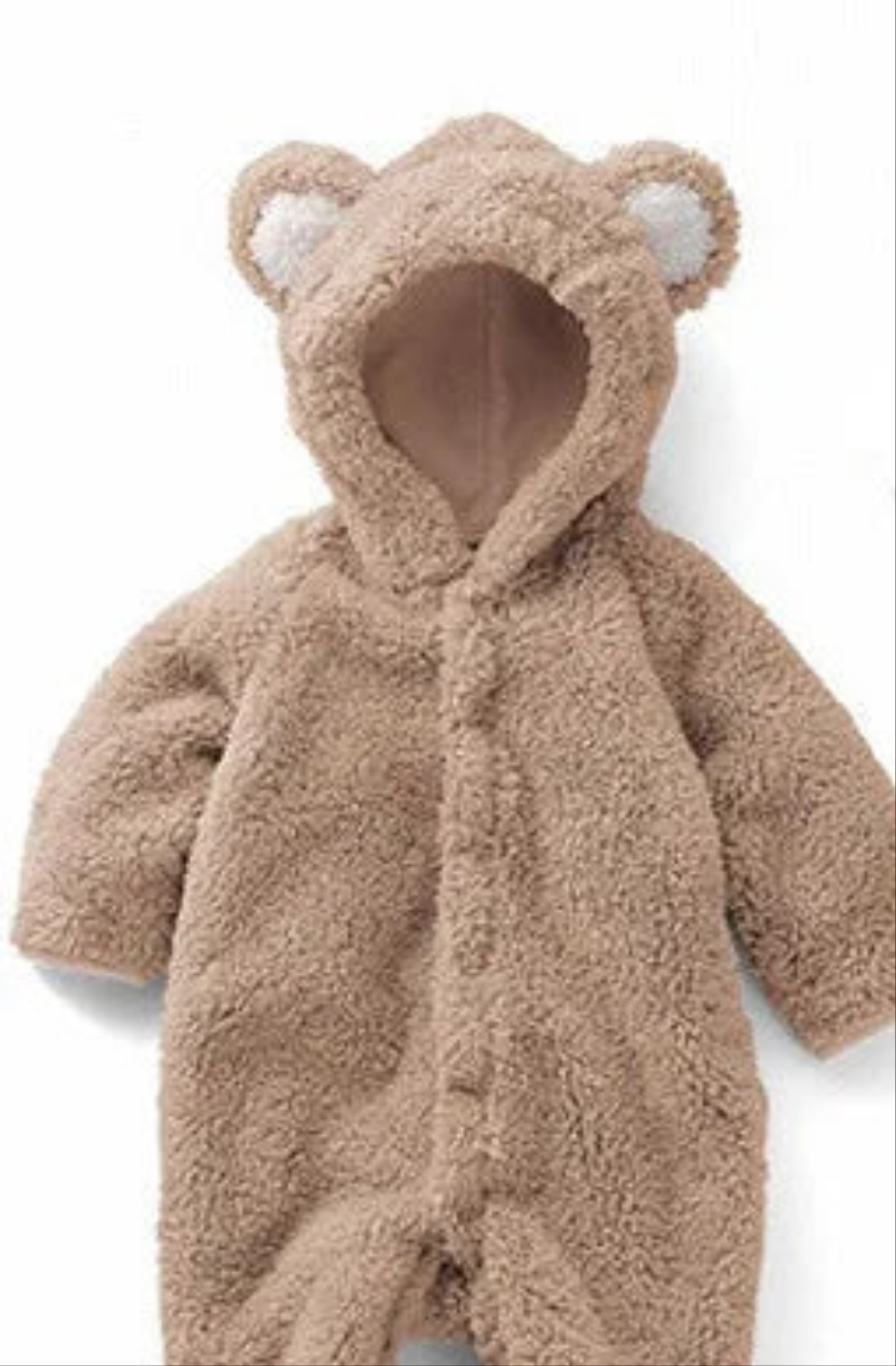 Cozy Fleece Romper For Winter Infants