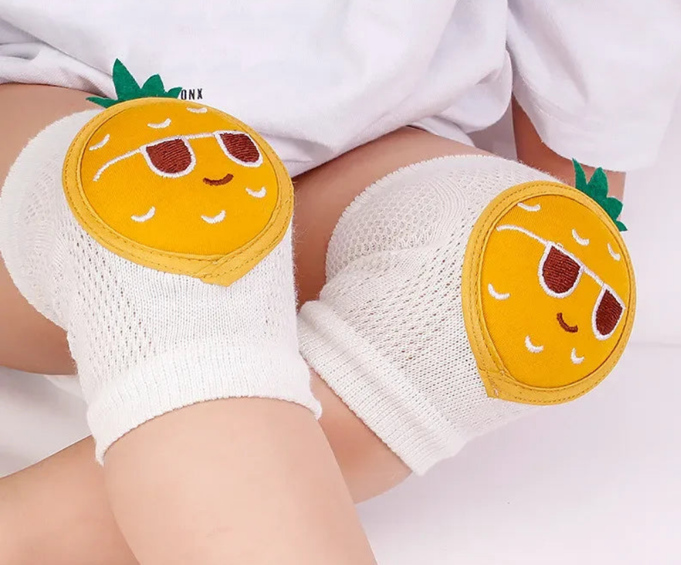 Adorable Fashion Print Baby Knee Pads for Crawling